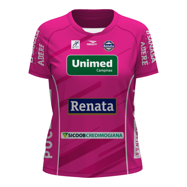 Camisa Oficial 25/26 - Rosa Feminina