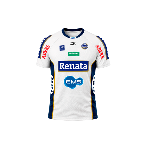 Camisa Oficial V&ocirc;lei Renata 26/27 - Branca Infantil