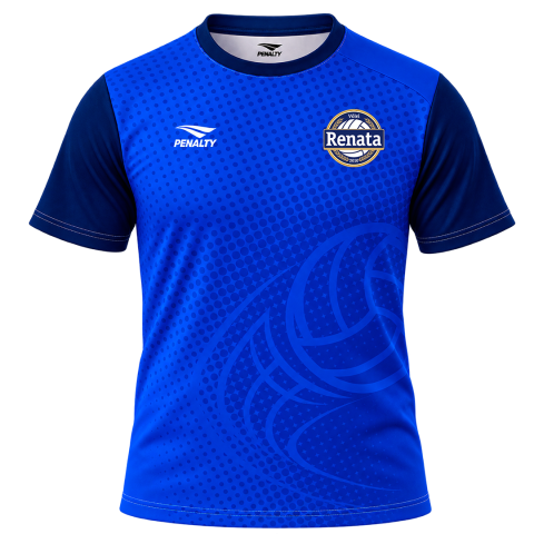 Camisa Aquecimento V&ocirc;lei Renata 26/27 - Azul